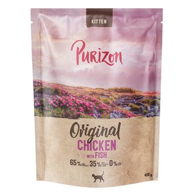 Purizon Original kurczak z rybą kitten 400 g