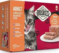 Voskes Original indyk, kurczak z dynią pasztet adult 85 g × 8