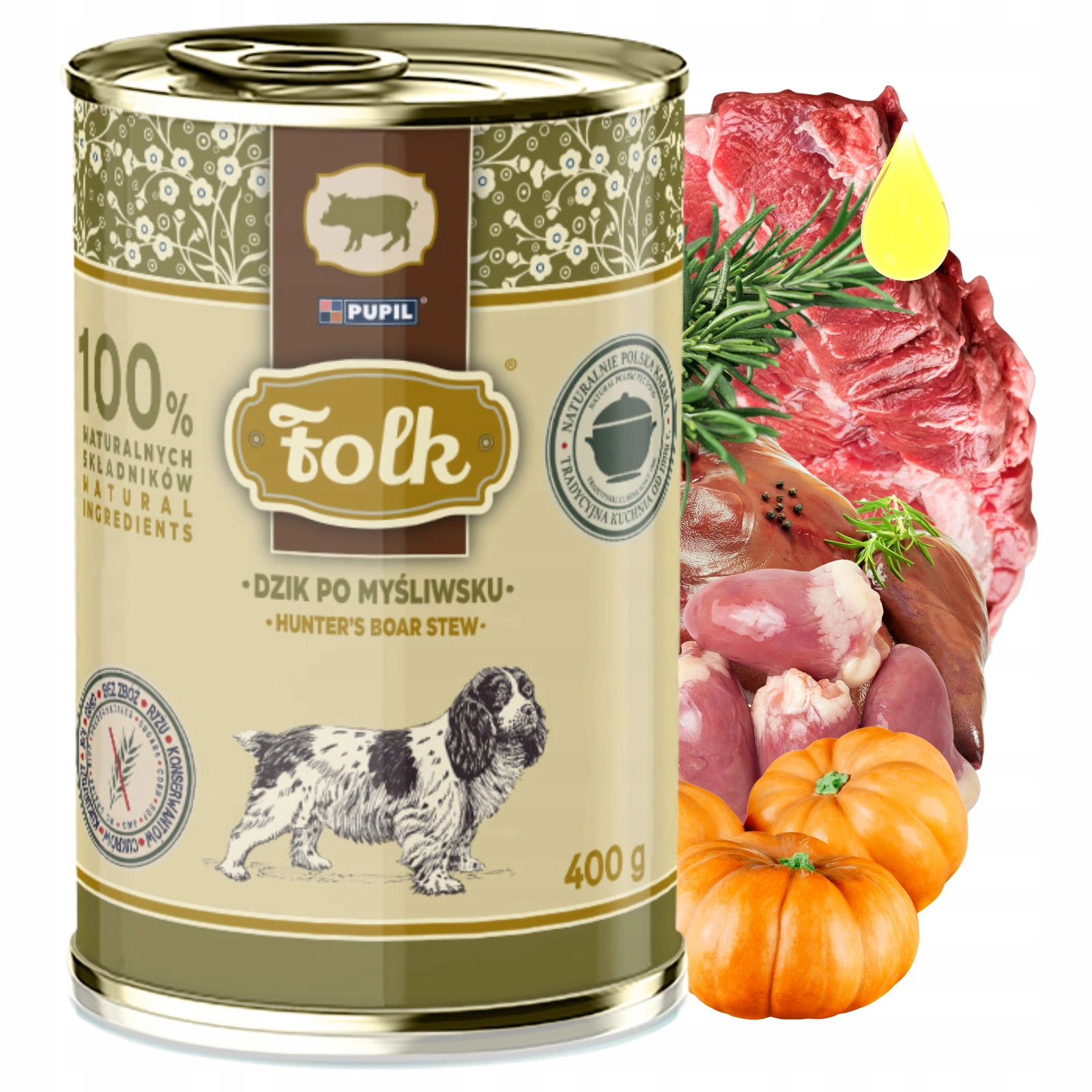 Folk dzik adult 400 g