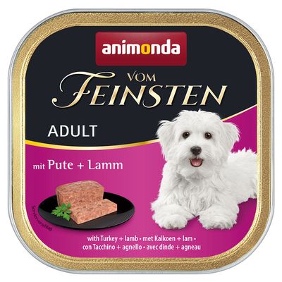 Animonda Vom Feinsten indyk, jagnięcina adult 150 g × 24
