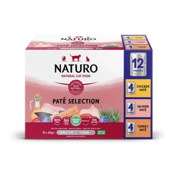 Naturo mix smaków pasztet adult 85 g × 12