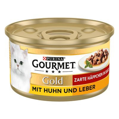 Purina Gourmet Gold kurczak, wątróbka w sosie 85 g × 12
