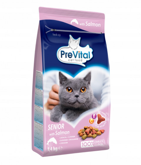 PreVital łosoś senior 1,4 kg