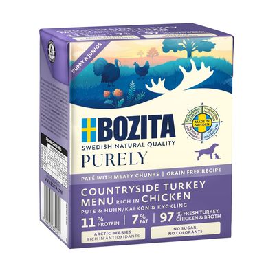 Bozita Paté indyk junior 370 g × 12
