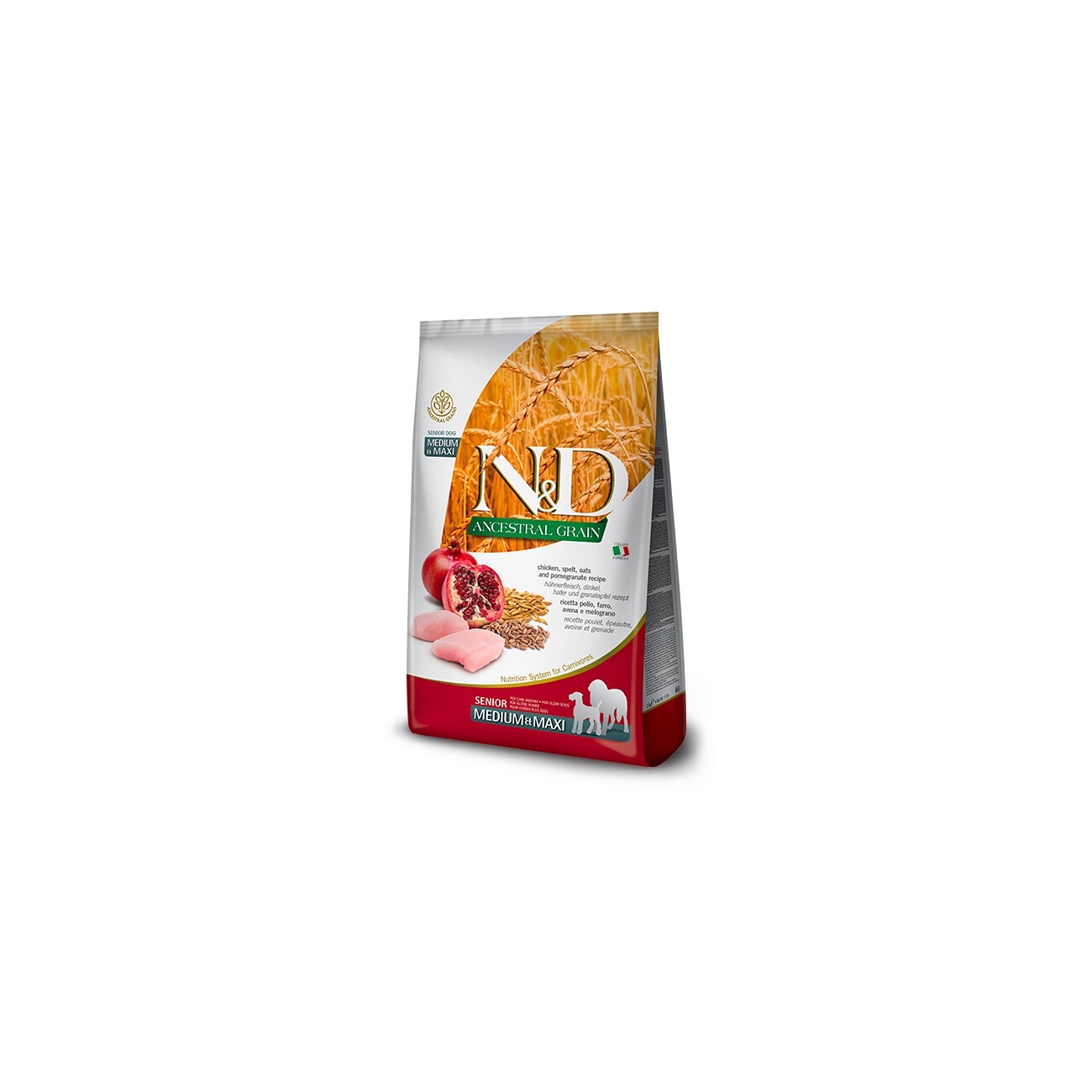 Farmina N&D Ancestral Grain kurczak senior duże rasy 12 kg