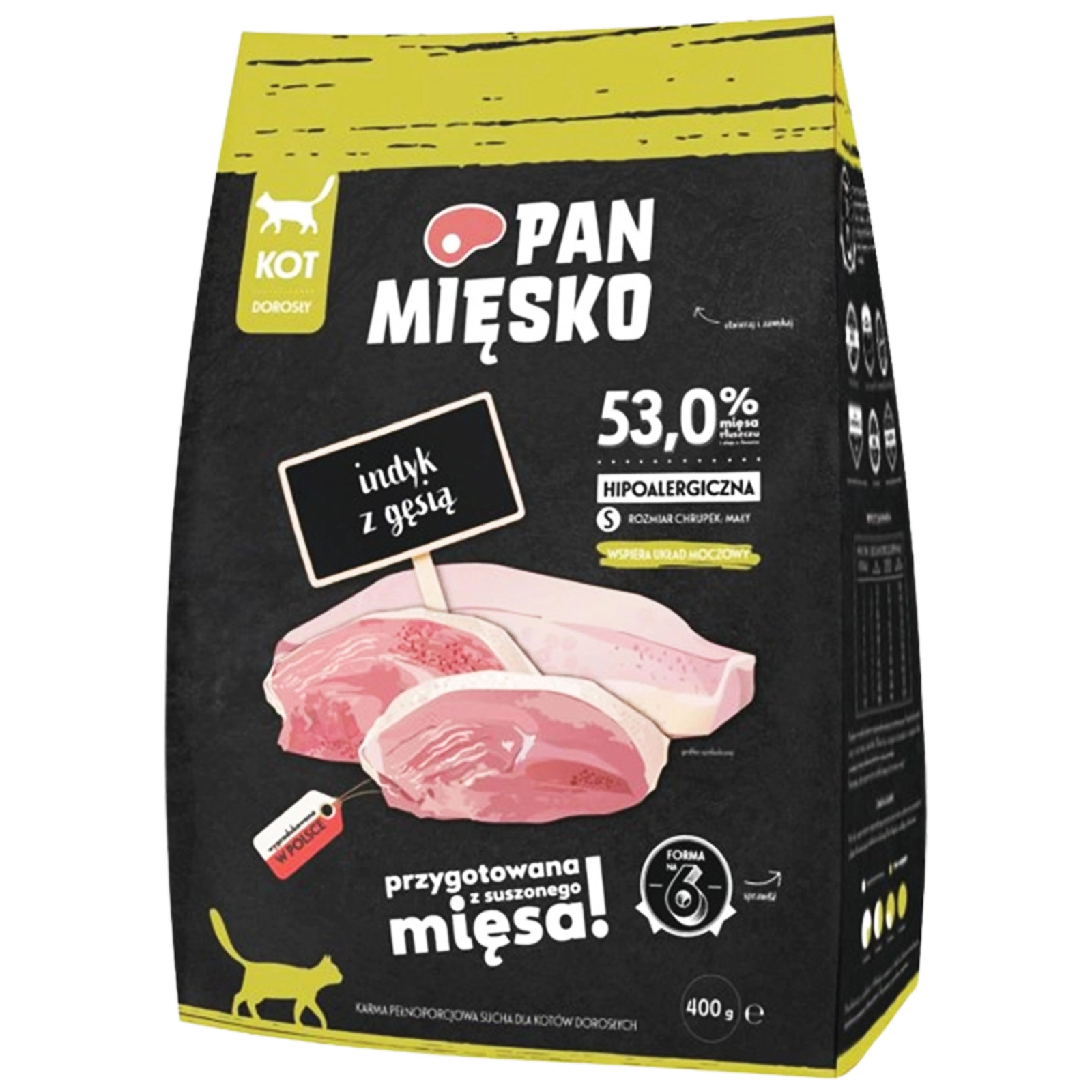 Pan Mięsko indyk z gęsią adult 400 g