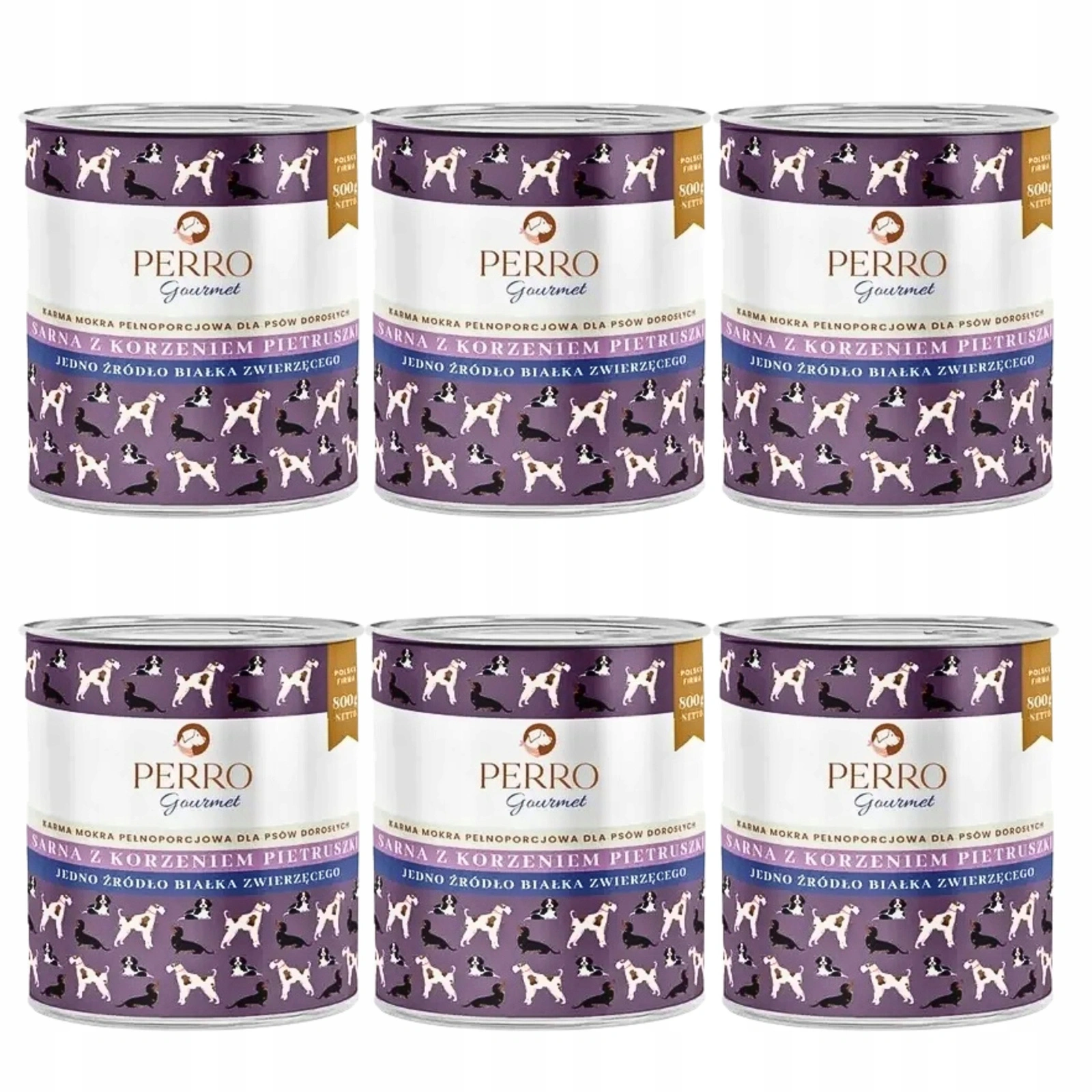 Perro Gourmet sarna adult 800 g × 6
