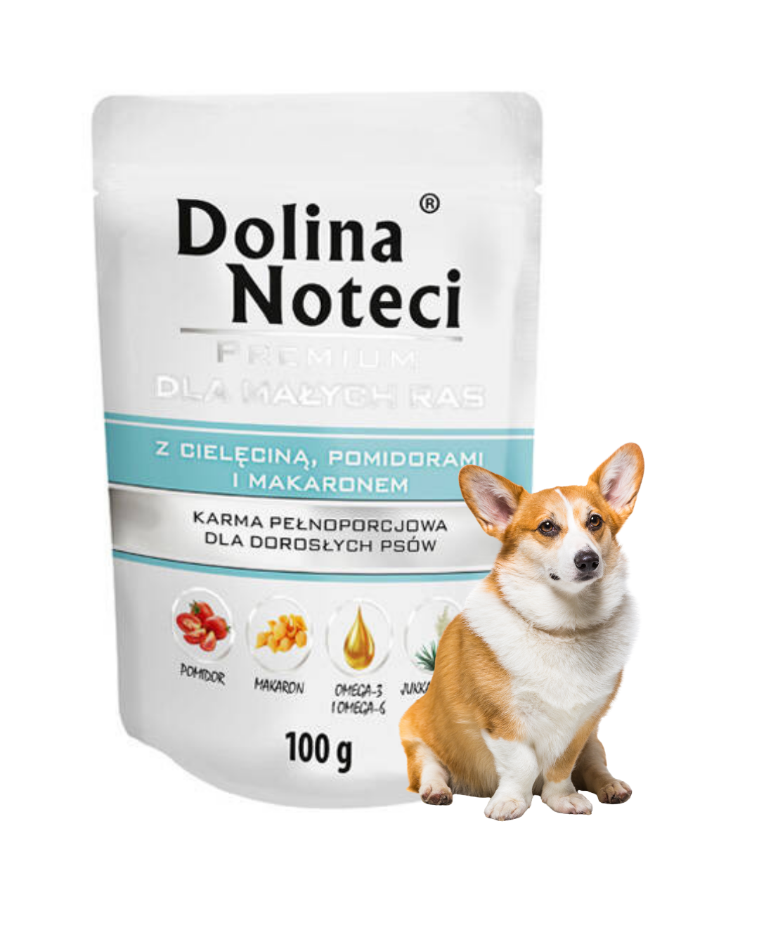 Dolina Noteci Premium cielęcina adult małe rasy 100 g