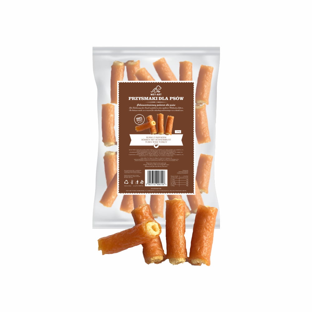 Wet-Art rurki ryżowe z kaczki 500 g