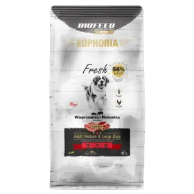 BioFeed Euphoria Fresh Meat wieprzowina, wołowina adult średnie i duże rasy 2 kg
