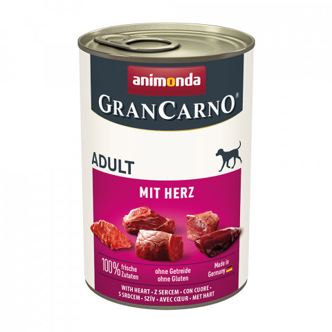 Animonda GranCarno wołowina, serce adult 400 g