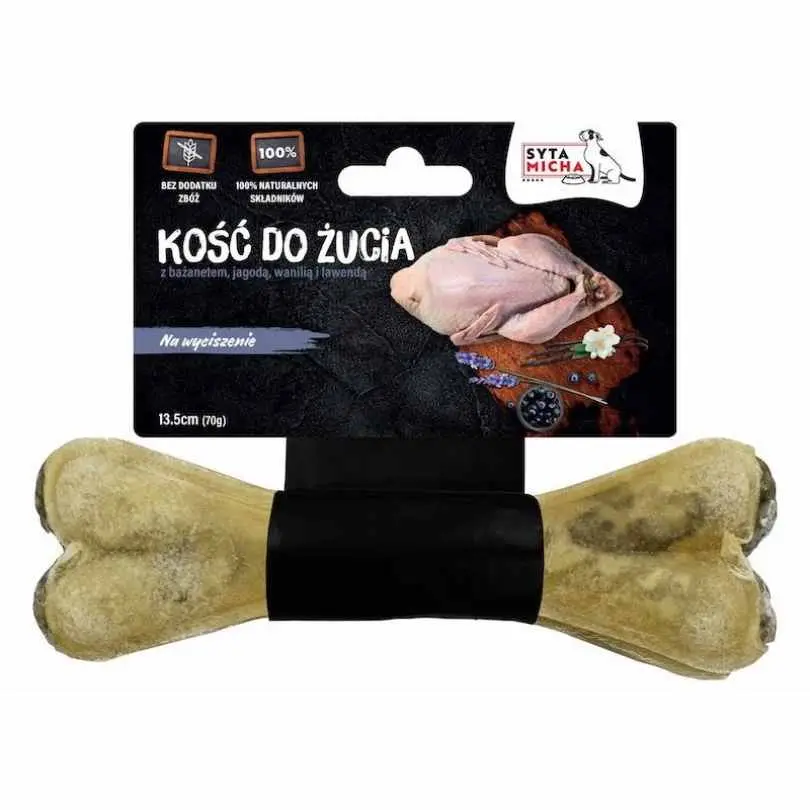 Syta Micha bażant z jagodami, lawendą, wanilią 70 g