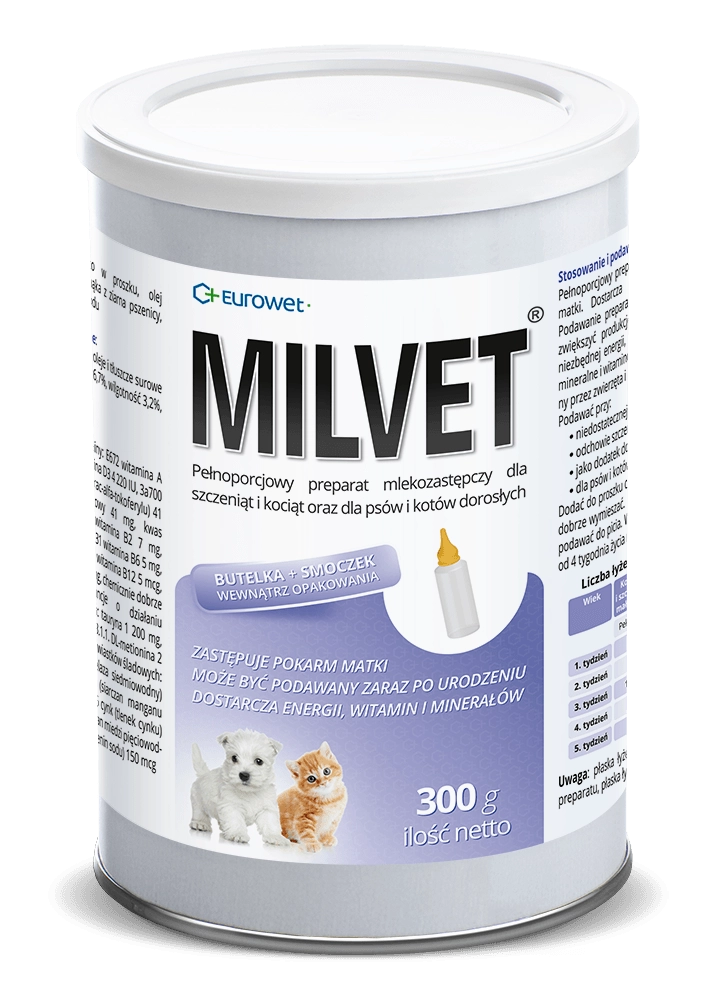 Eurowet Milvet mleko junior 300 g