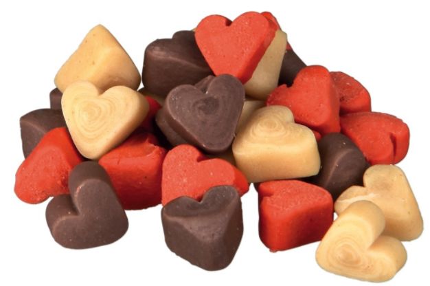 Trixie Mini Hearts jagnięcina, kurczak, łosoś małe rasy 200 g