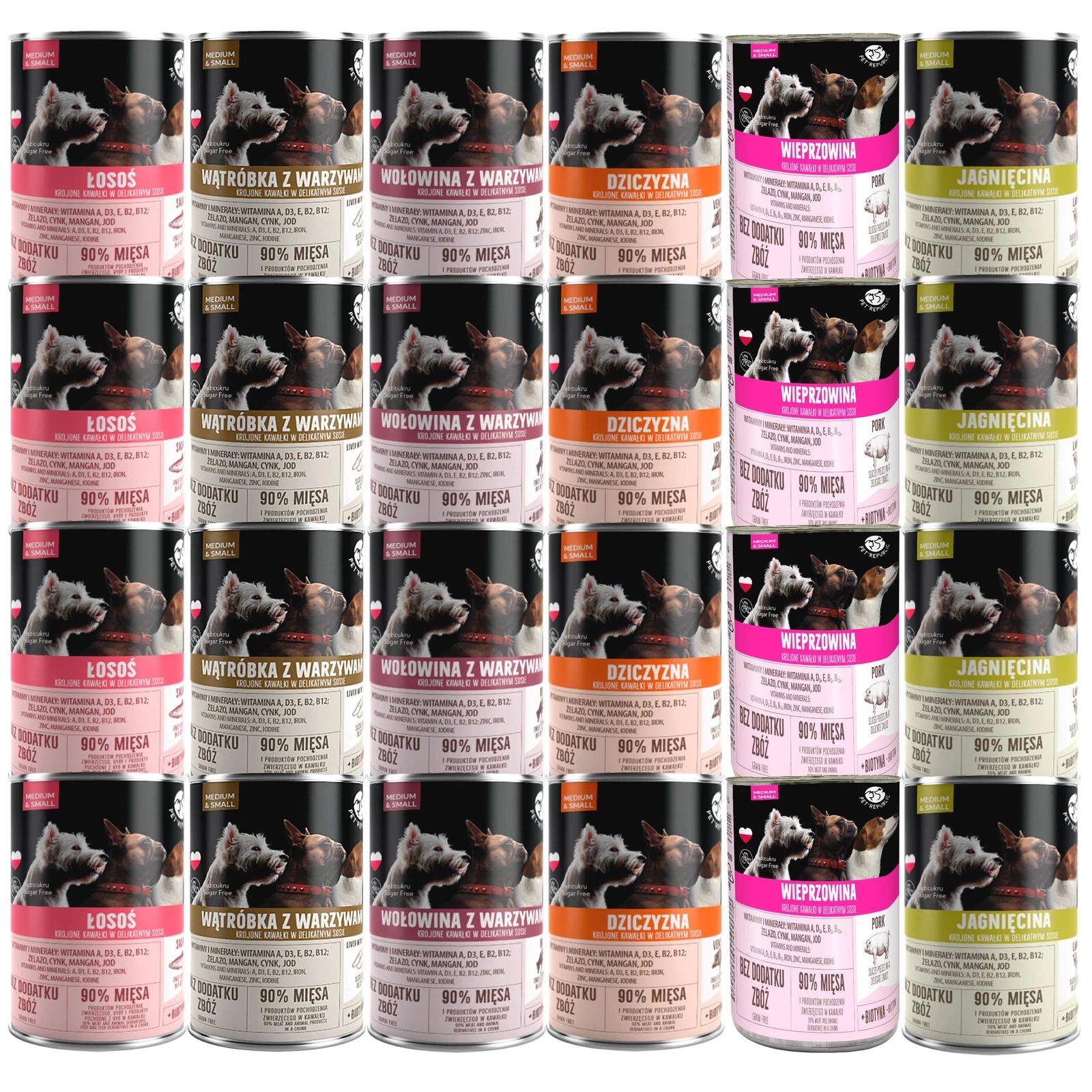 Pet Republic adult 400 g × 24