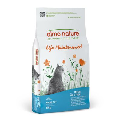 Almo Nature Life Maintenance Skin & Coat ryby z ryżem adult 12 kg × 2