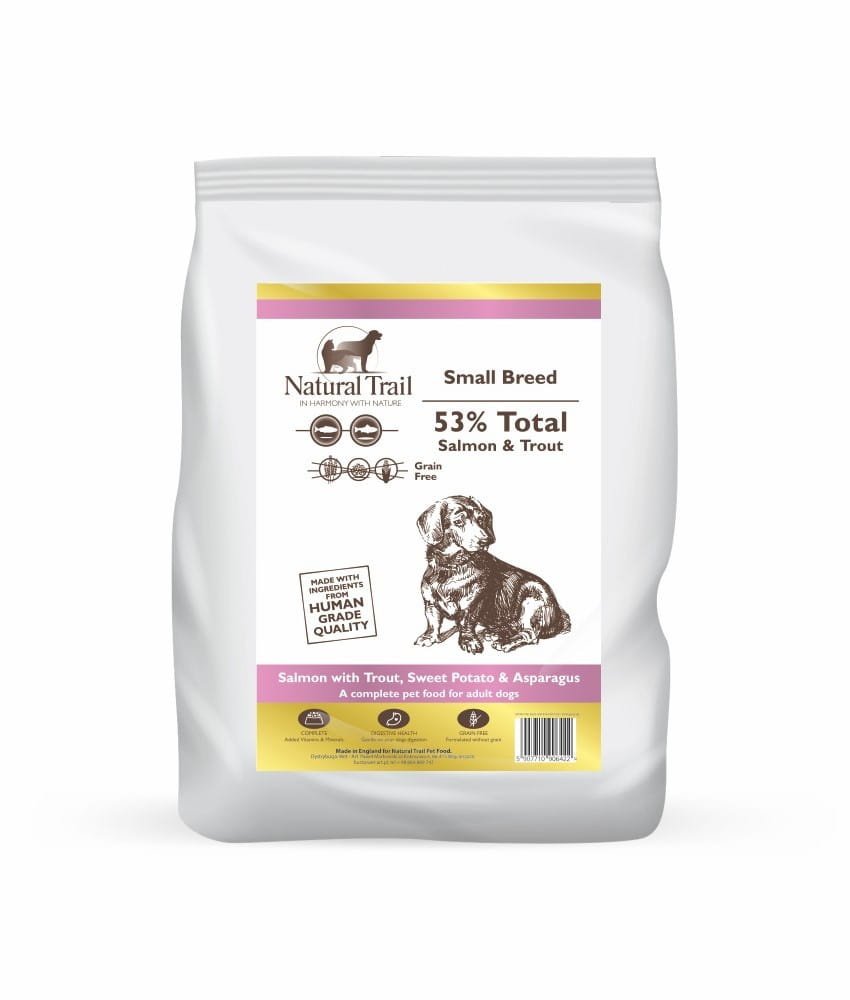 Natural Trail pstrąg, łosoś adult małe rasy 2 kg
