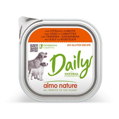 Almo Nature Daily cielęcina adult 300 g × 18