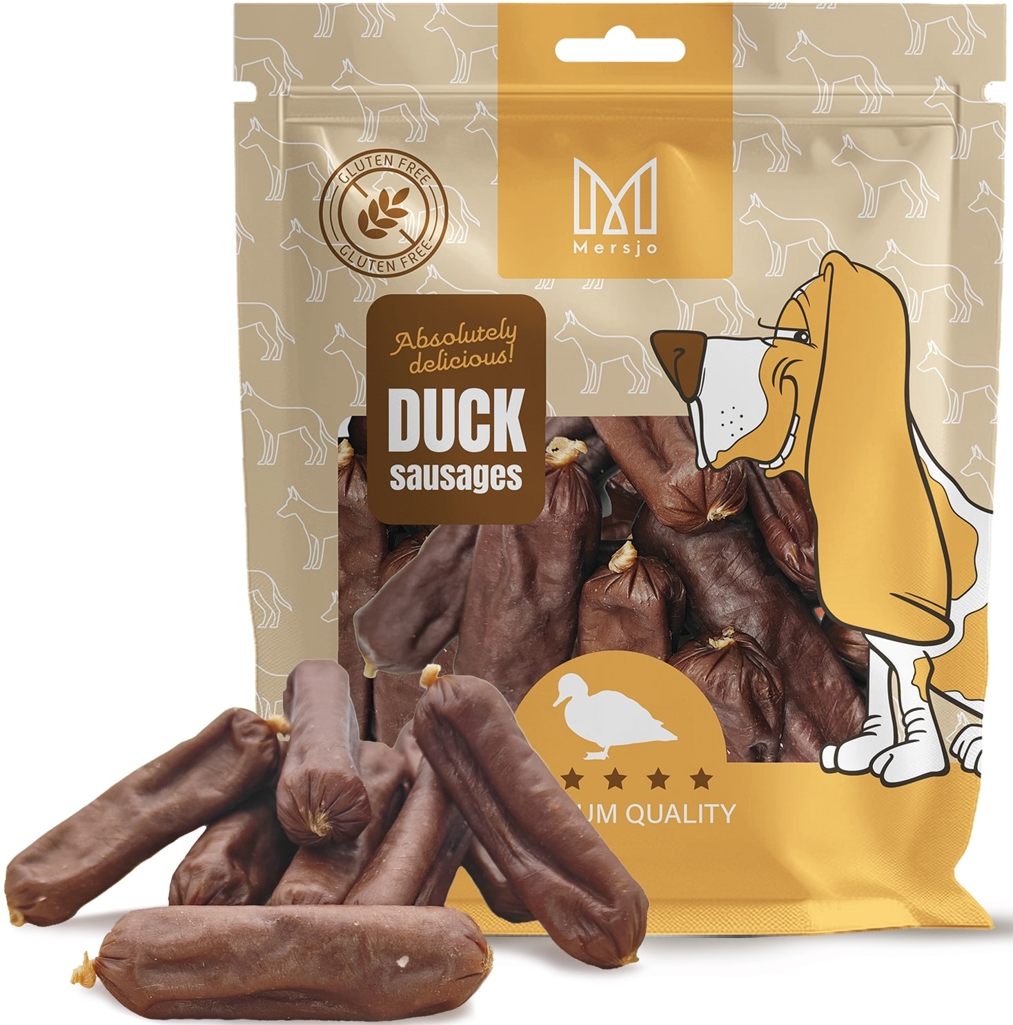 Mersjo kiełbaski z kaczki 500 g