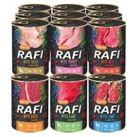 Dolina Noteci Rafi dziczyzna, indyk, jagnięcina, kaczka, przepiórka, wołowina 400 g × 24