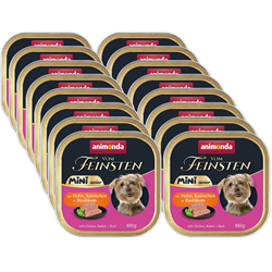 Animonda Vom Feinsten królik, kurczak senior małe rasy 100 g × 16