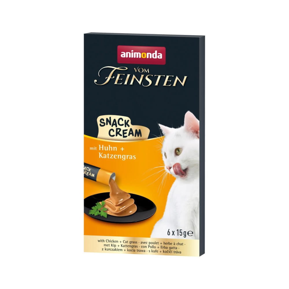 Animonda Vom Feinsten kurczak z kocią trawą pasztet adult 15 g × 6