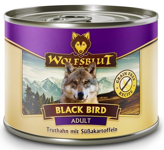 Wolfsblut Black Bird indyk z batatem adult 200 g