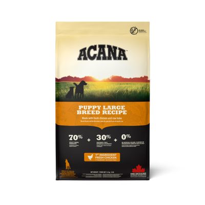 Acana Heritage kurczak, morszczuk puppy duże rasy 11,4 kg