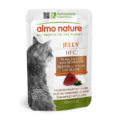 Almo Nature Hfc Jelly tuńczyk w galaretce 55 g × 24