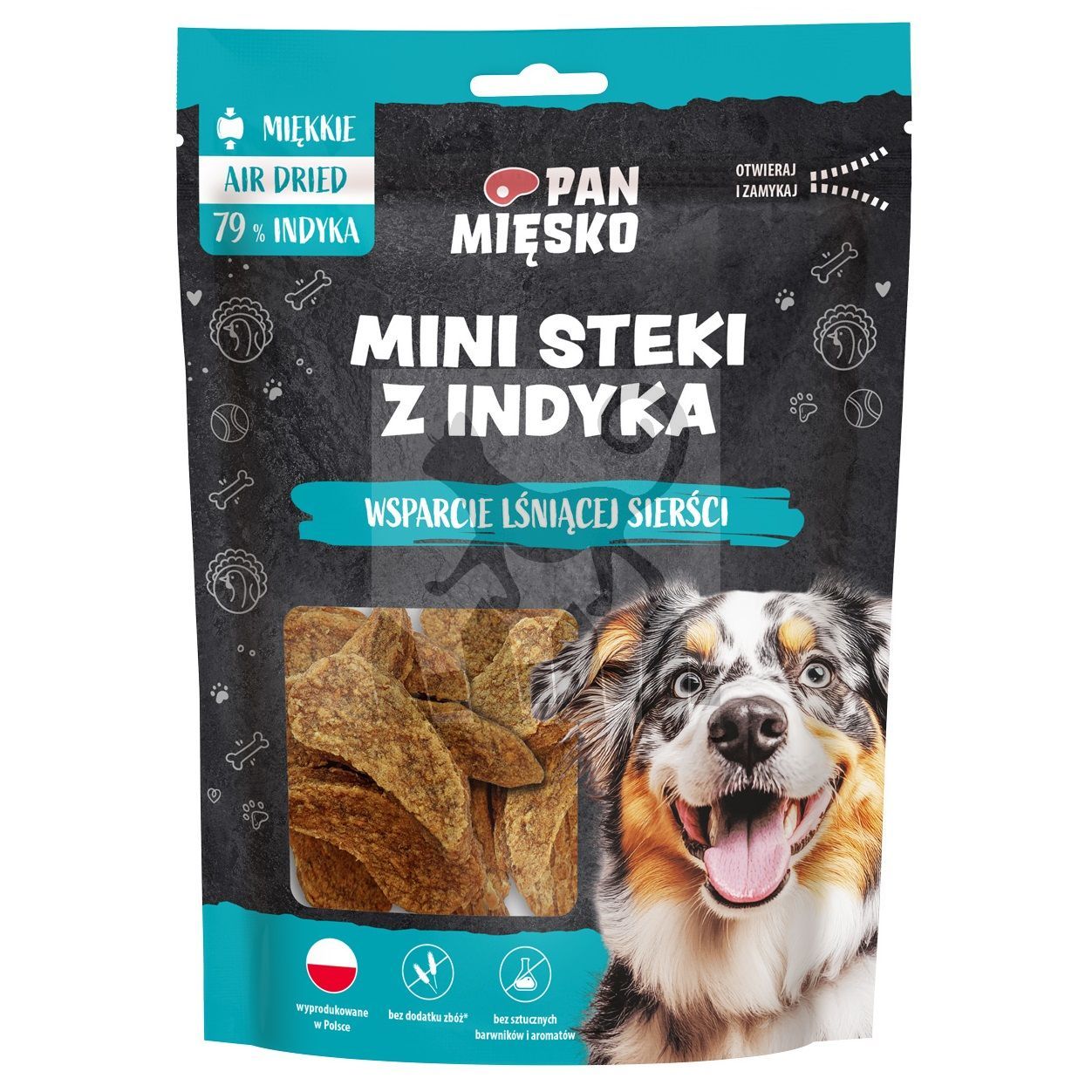 Pan Mięsko Mini steki indyk adult 80 g