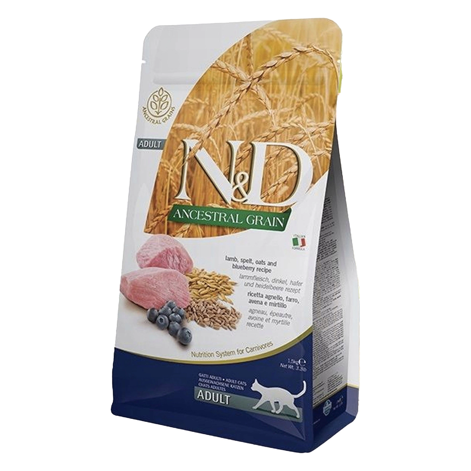 Farmina N&D Ancestral Grain jagnięcina z orkiszem 1,5 kg