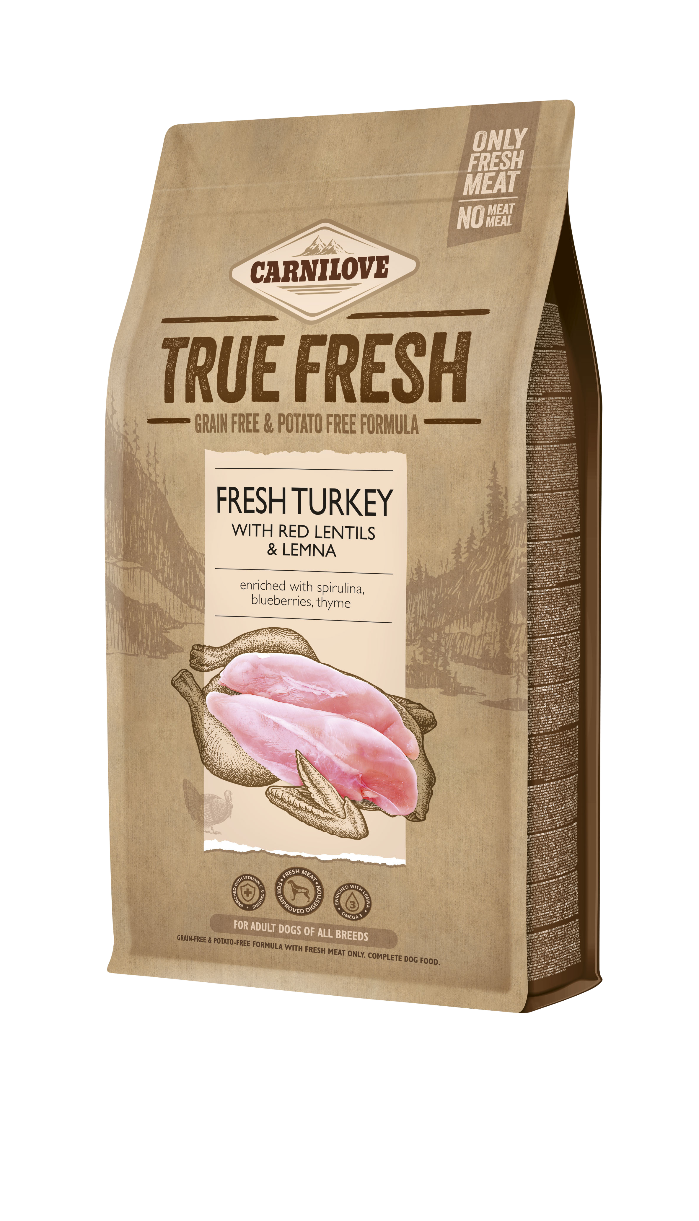 Carnilove True Fresh indyk adult 1,4 kg