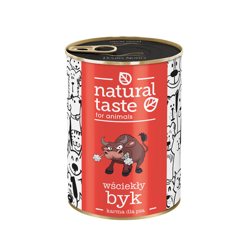 Natural Taste Wściekły Byk wołowina adult 400 g