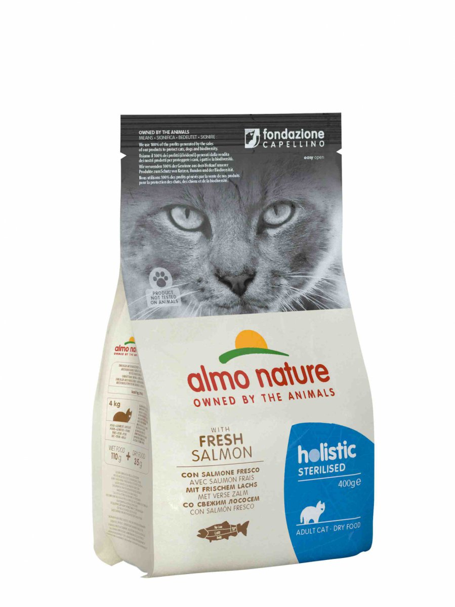 Almo Nature Holistic Sterilised łosoś adult 400 g
