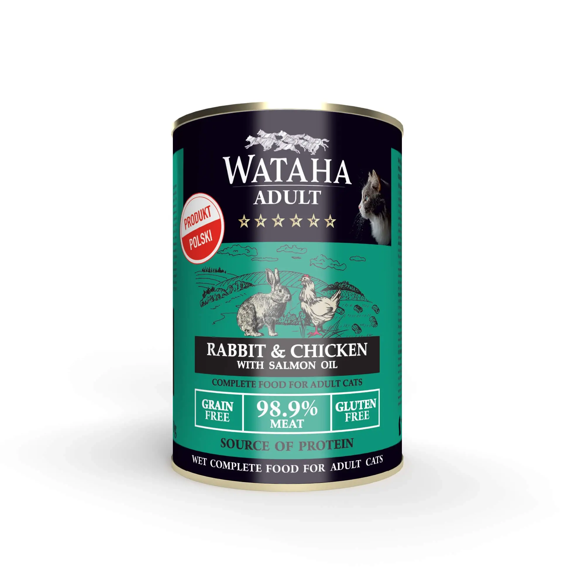 Wataha Hunt królik, kurczak pasztet adult 400 g