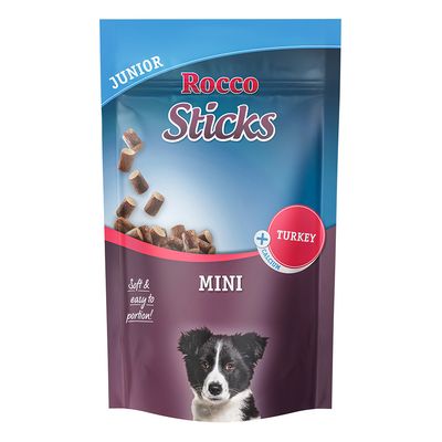 Rocco Sticks Mini indyk junior małe rasy 70 g