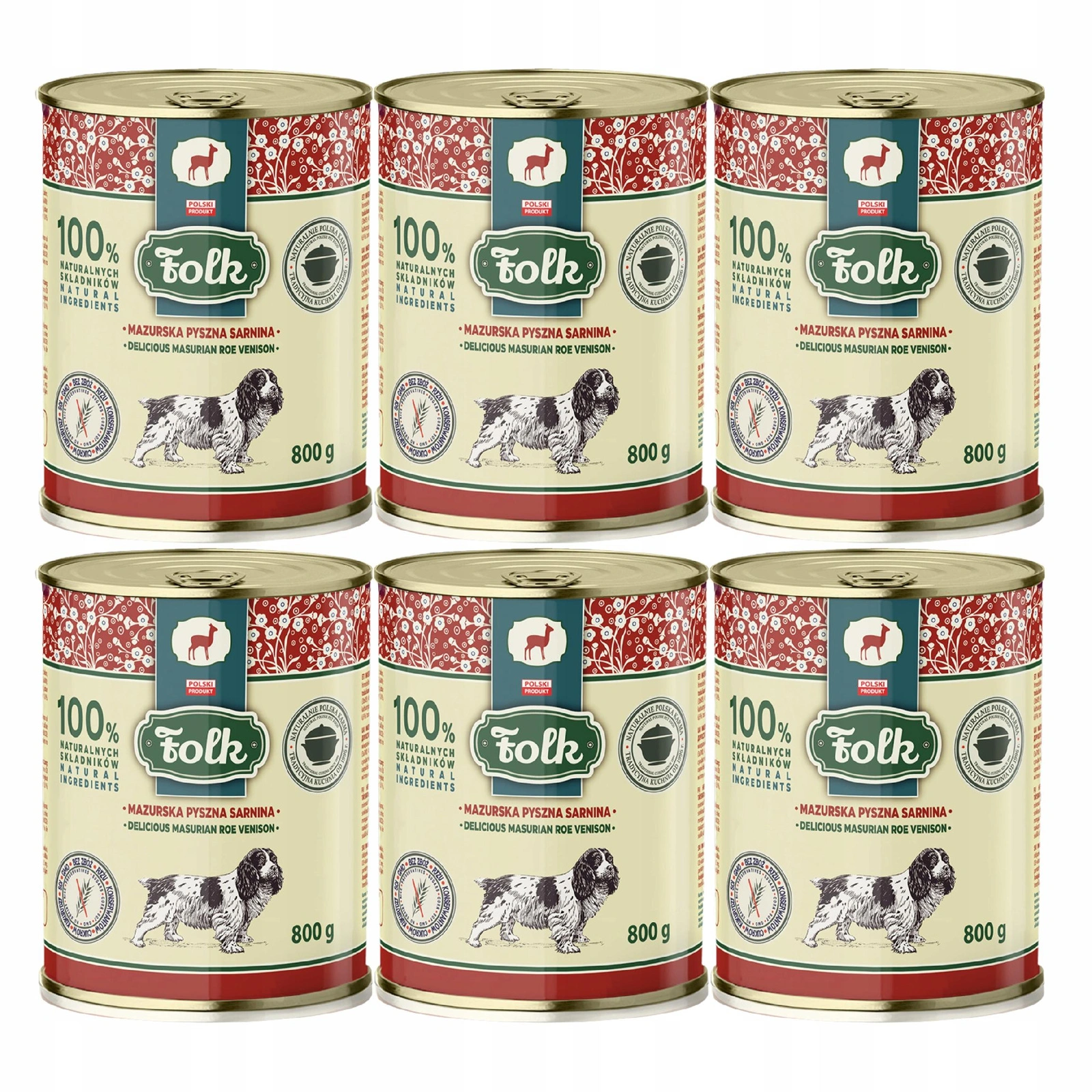 Folk sarna adult 800 g × 6