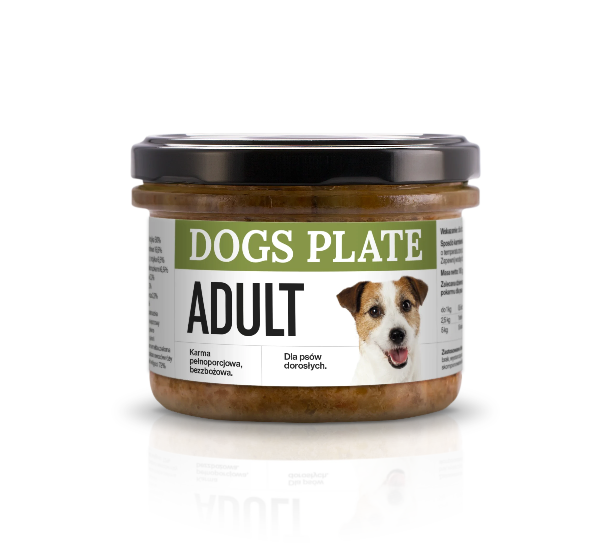 Dogs Plate indyk, wołowina adult 180 g