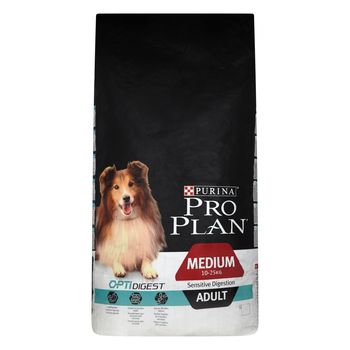 Purina Pro Plan Sensitive Digestion kurczak dorosłe średnie rasy 14 kg