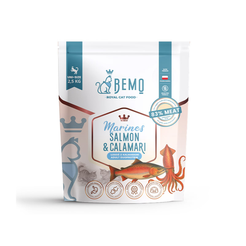 Bemo Marines łosoś, kalmar adult 2,5 kg
