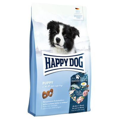 Happy Dog Supreme fit & vital drób i jagnięcina puppy 10 kg × 2