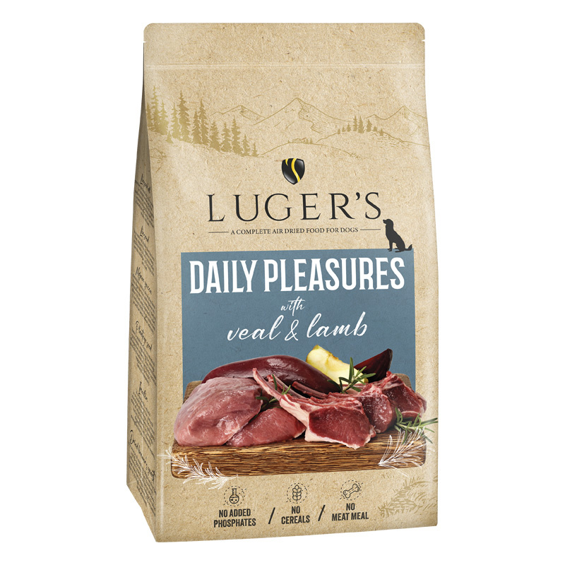 Luger's Daily Pleasures cielęcina, jagnięcina adult 9 kg