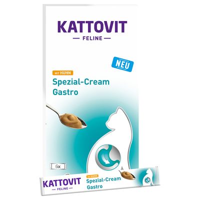 Kattovit Gastro Cream Digestive kurczak adult 15 g × 66