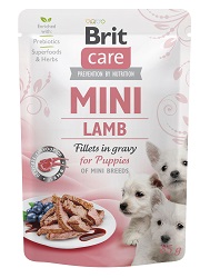 Brit Care jagnięcina puppy małe rasy 85 g × 6