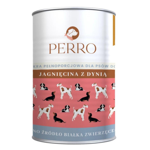 Perro jagnięcina z dynią adult 400 g