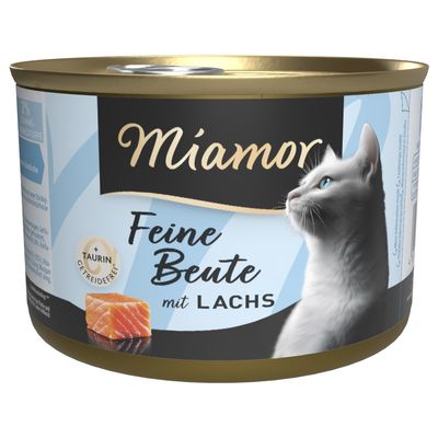 Miamor Feine Beute łosoś kawałki adult 185 g × 24