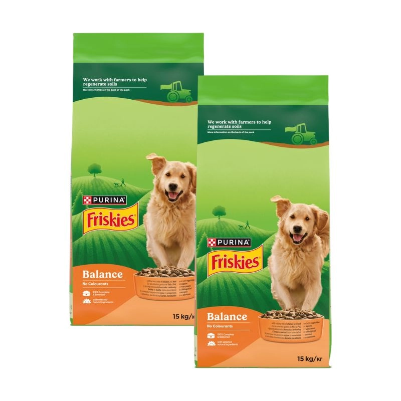 Purina Friskies Balance kurczak adult 15 kg × 2