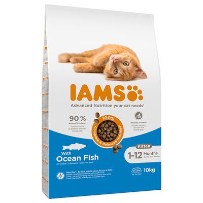 IAMS Advanced Nutrition ryba morska kitten 10 kg