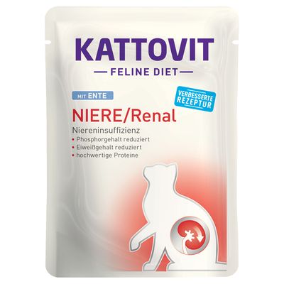 Kattovit Renal kaczka 85 g × 12