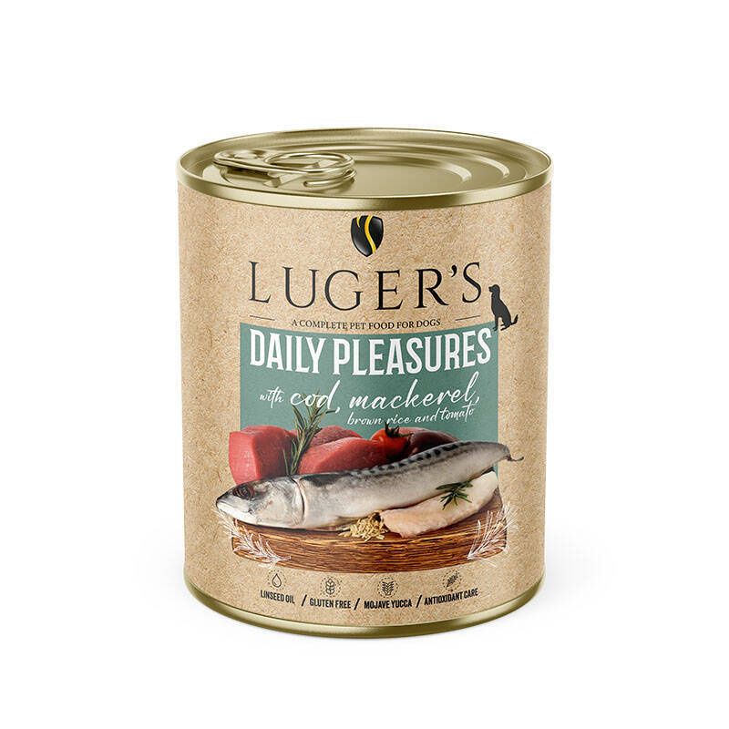 Luger's Daily Pleasures dorsz, makrela 800 g